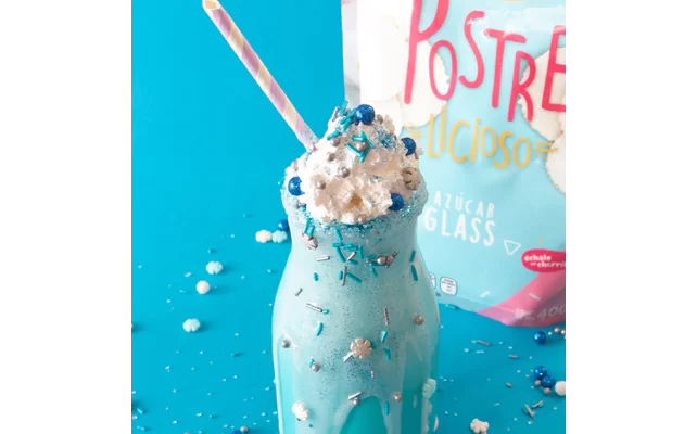 Malteada mágica escarchada